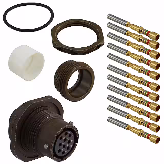 065038-0006 MS ITT Cannon, LLC  Conjuntos de conectores circulares